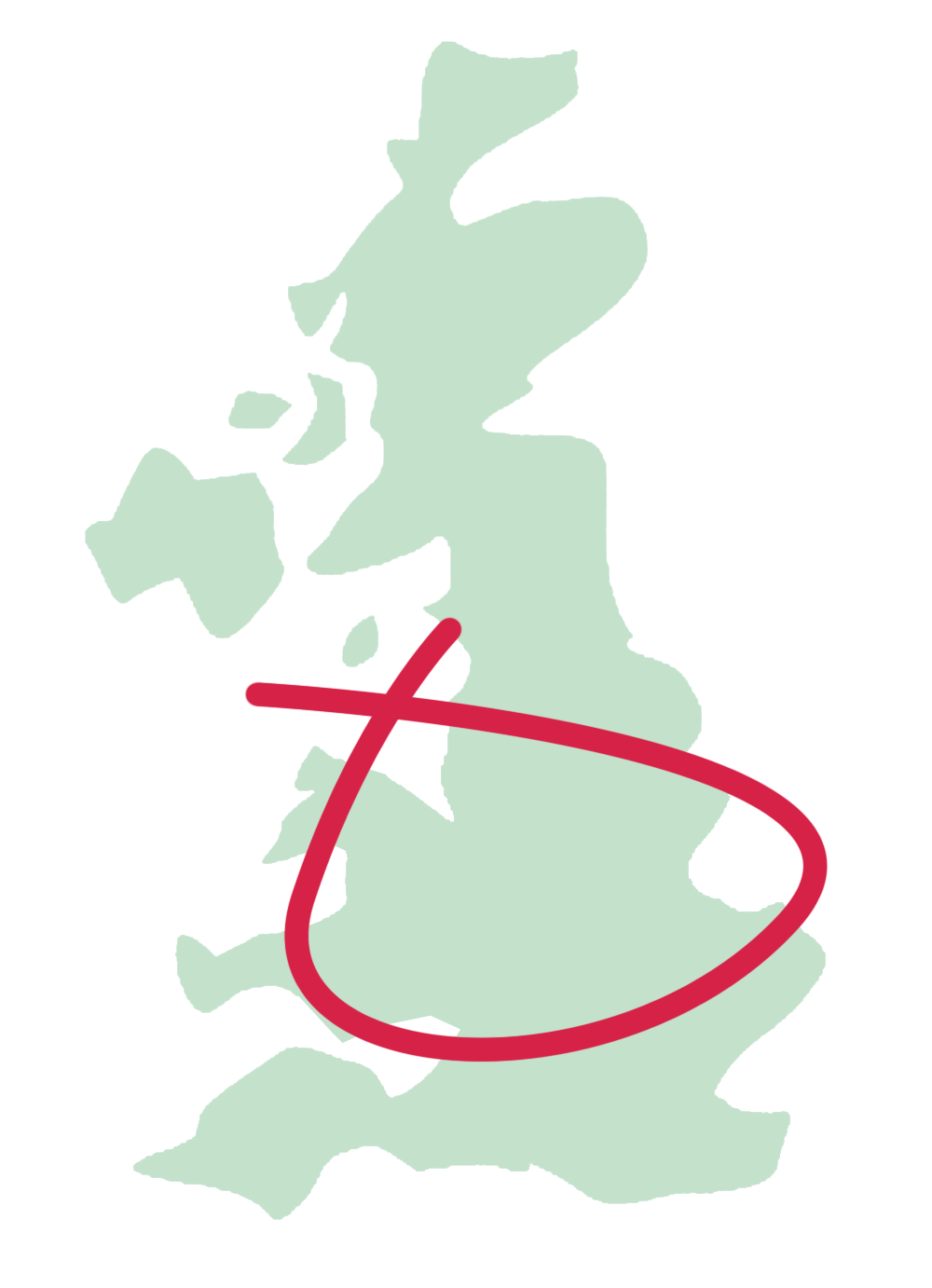 Map of UK